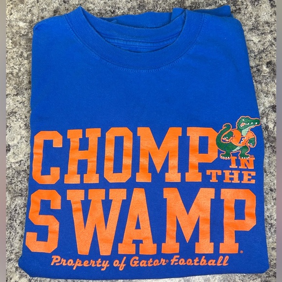 Vintage Florida Gators Football T-Shirt Adult Size M Blue NCAA KA Inc. - Picture 3 of 5